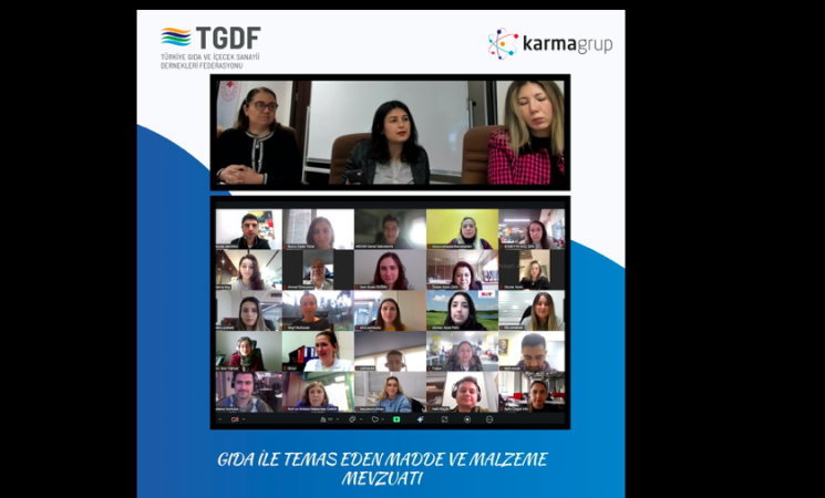 Gıda ile Temas Eden Madde ve Malzemeler Mevzuatı Webinarı